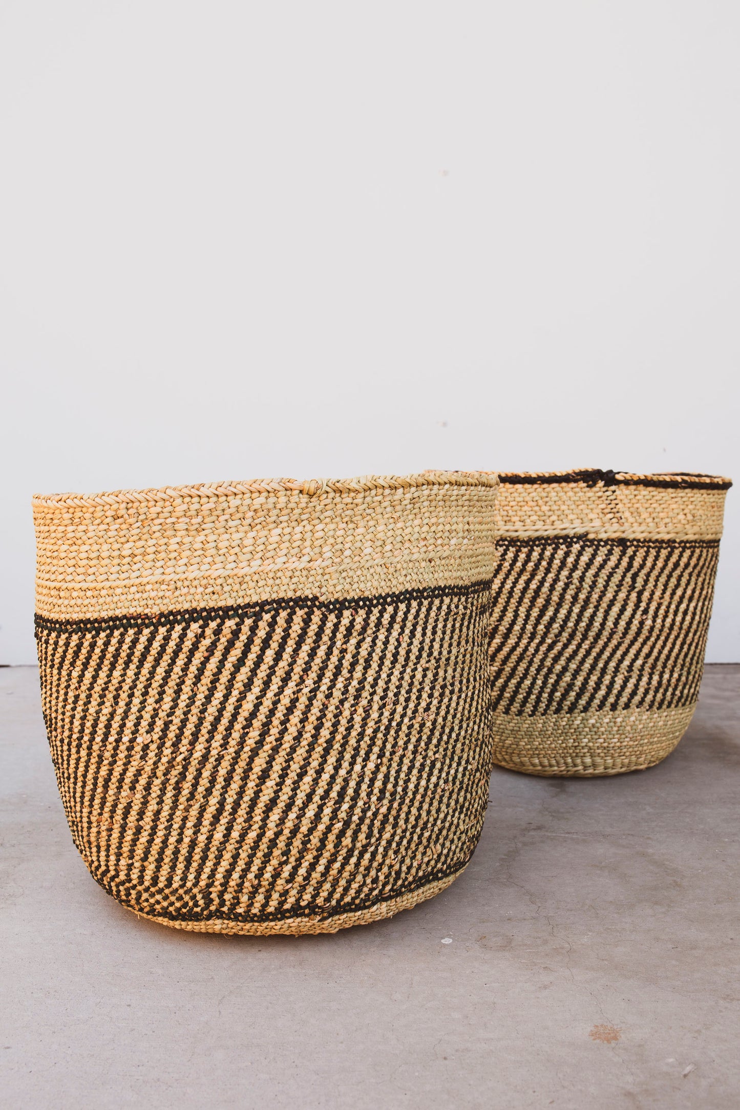 Woven Iringa Baskets Set of 3