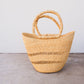 Small Elephant Grass Tote with Lacework