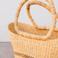 Small Elephant Grass Tote with Lacework