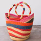 Small Bolga Tote - Multi