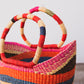 Small Bolga Tote - Multi