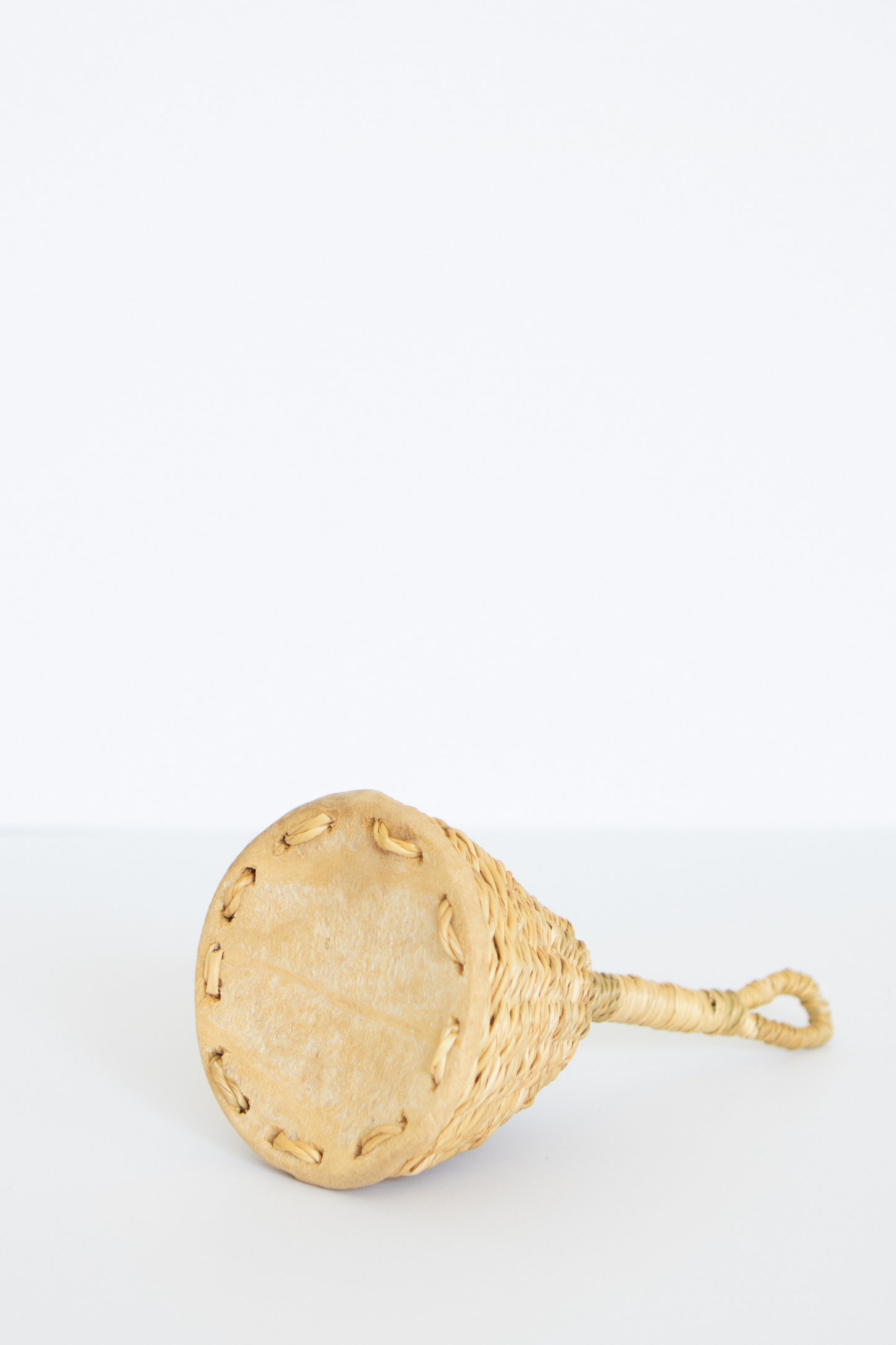 Bolga Woven Rattle - Natural