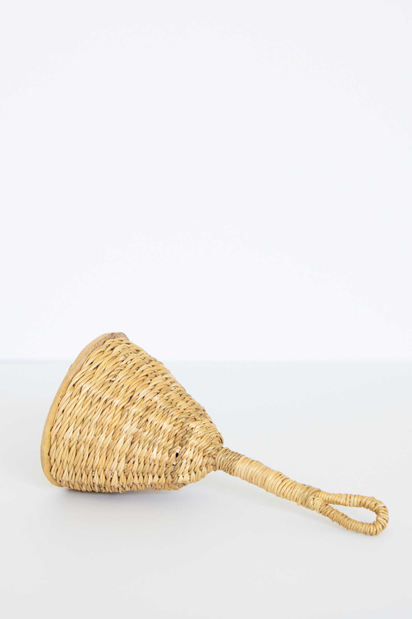 Bolga Woven Rattle - Natural