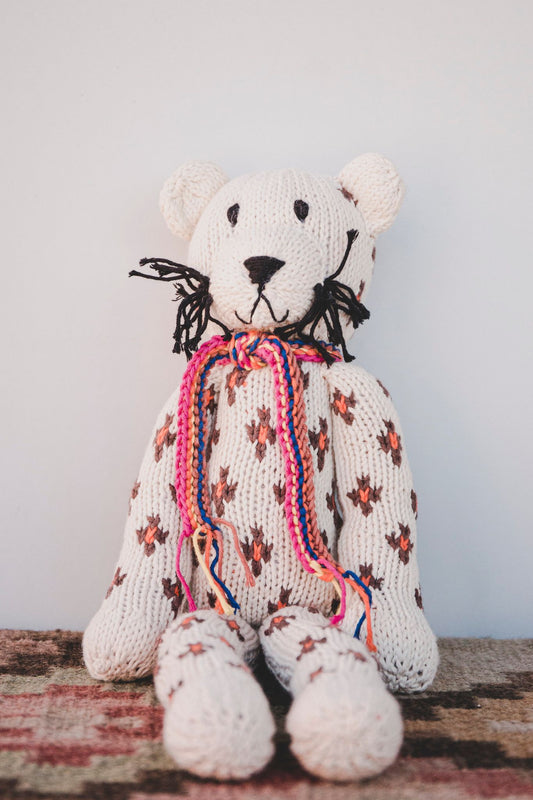 Handmade stuffed animal - Leopard